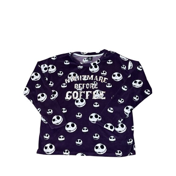 Disney The Night Before Christmas Purple Two Piece PJ Set Size Small - Picture 2 of 3